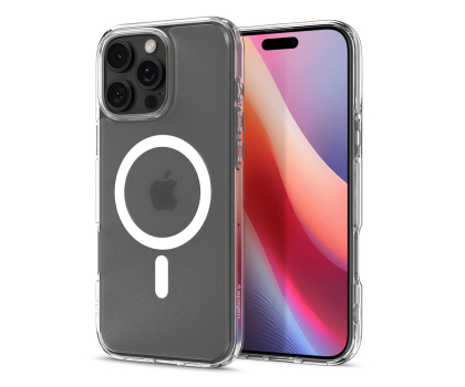 Etui do telefonów SPIGEN Ultra Hybrid Mag Magsafe do iPhone 16 Pro Max Frost Clear ACS08002